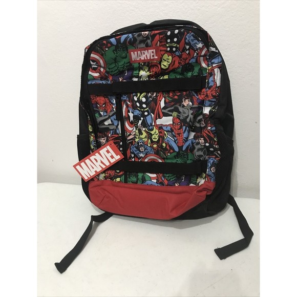 COPY - Marvel Classic Comics Style Kids Backpack From Bioworld Brand New Ships … - Picture 2 of 12